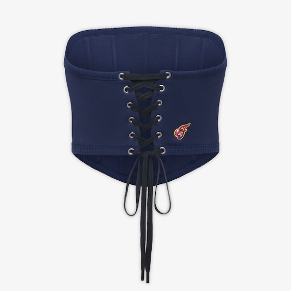 Lace Up Detail With Grommets