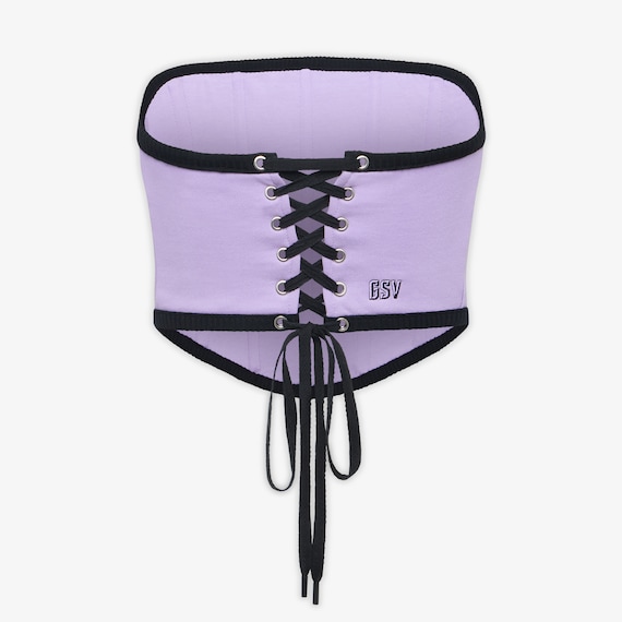 Lace Up Detail With Grommets