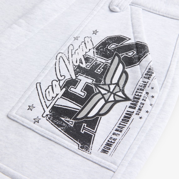Distressed Graphic Print