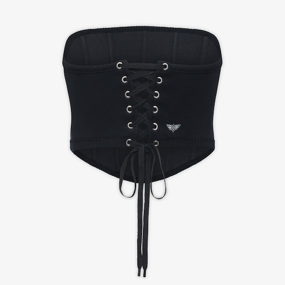 Lace Up Detail With Grommets