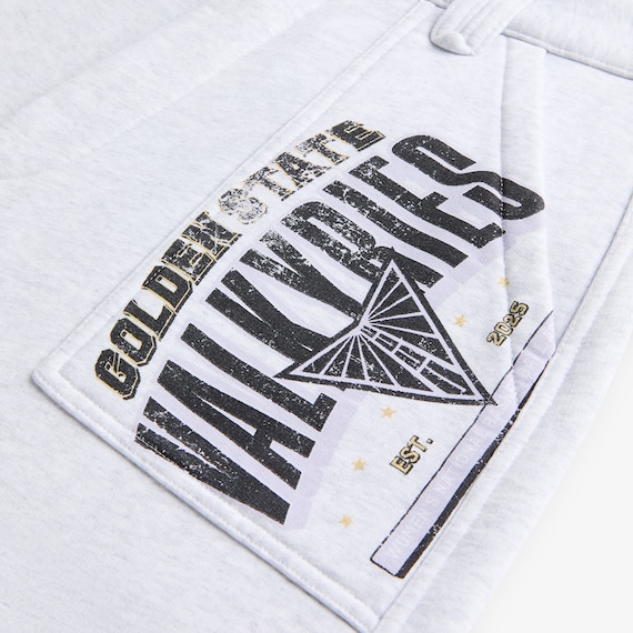 Distressed Graphic Print